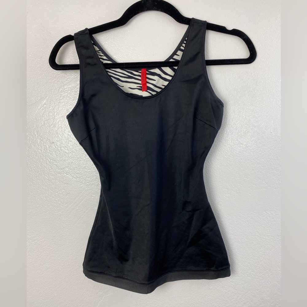 SPANX Black Tank Shapewear Top size Medium